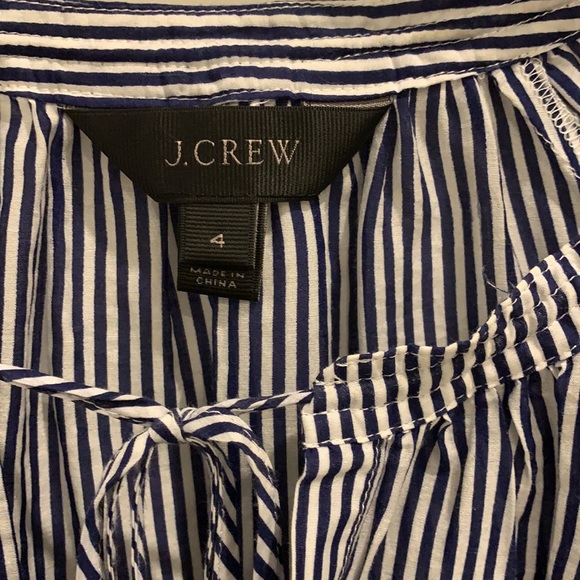 J Crew striped blouse - Picture 2 of 7